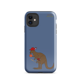 Baseball Kangaroo Tough Case for iPhone® (Blue)