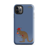 Baseball Kangaroo Tough Case for iPhone® (Blue)