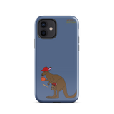 Baseball Kangaroo Tough Case for iPhone® (Blue)