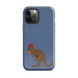 Baseball Kangaroo Tough Case for iPhone® (Blue)