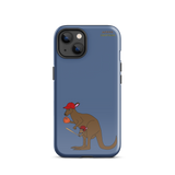 Baseball Kangaroo Tough Case for iPhone® (Blue)