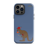 Baseball Kangaroo Tough Case for iPhone® (Blue)