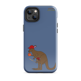 Baseball Kangaroo Tough Case for iPhone® (Blue)