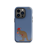 Baseball Kangaroo Tough Case for iPhone® (Blue)