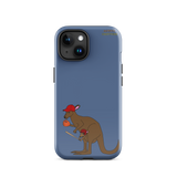 Baseball Kangaroo Tough Case for iPhone® (Blue)