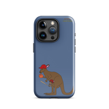 Baseball Kangaroo Tough Case for iPhone® (Blue)