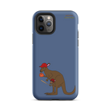 Baseball Kangaroo Tough Case for iPhone® (Blue)