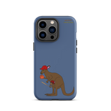 Baseball Kangaroo Tough Case for iPhone® (Blue)