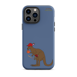 Baseball Kangaroo Tough Case for iPhone® (Blue)