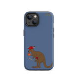 Baseball Kangaroo Tough Case for iPhone® (Blue)