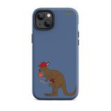 Baseball Kangaroo Tough Case for iPhone® (Blue)