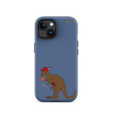 Baseball Kangaroo Tough Case for iPhone® (Blue)