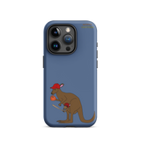 Baseball Kangaroo Tough Case for iPhone® (Blue)