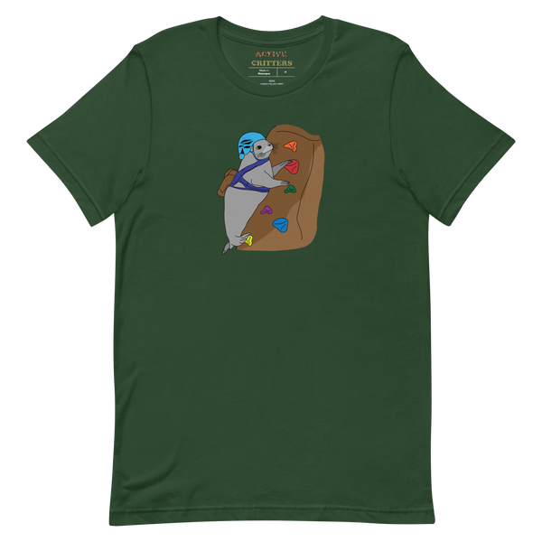 Climbing Seal Unisex T-shirt