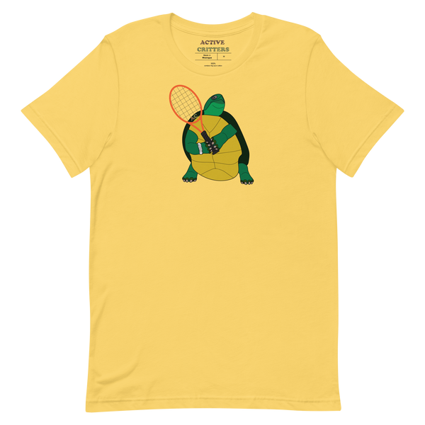 Tennis Turtle Unisex T-Shirt