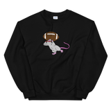 Football Mouse Unisex Crew Neck Sweatshirt