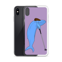 Mini-Golf Whale iPhone Case