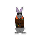 Aviator Bunny Sticker