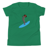 Surfing Wiener Dog Youth T-Shirt