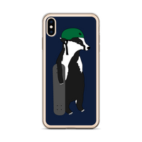 Skateboard Badger iPhone Case