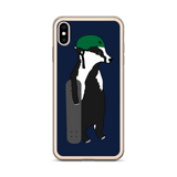 Skateboard Badger iPhone Case