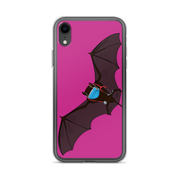 Doctor Bat Hot Pink iPhone Case