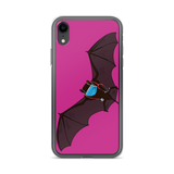 Doctor Bat Hot Pink iPhone Case