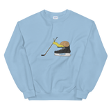 Hockey Snail Unisex Crew Neck Sweatshirt