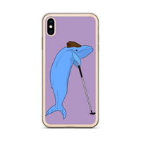 Mini-Golf Whale iPhone Case