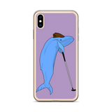 Mini-Golf Whale iPhone Case