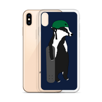 Skateboard Badger iPhone Case