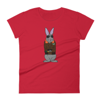 Aviator Bunny Women's Short Sleeve T-Shirt