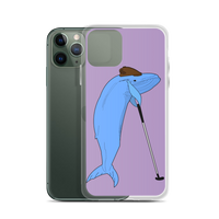 Mini-Golf Whale iPhone Case