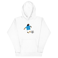 Soccer Penguin Premium Women's Hoodie