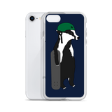 Skateboard Badger iPhone Case