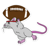 Football Mouse Sticker