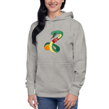 Basketball Snake Premium Women's Hoodie