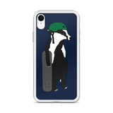 Skateboard Badger iPhone Case