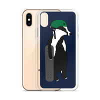 Skateboard Badger iPhone Case