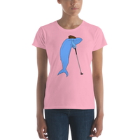 Mini-Golf Whale Women's Short Sleeve T-Shirt