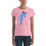 Mini-Golf Whale Women's Short Sleeve T-Shirt