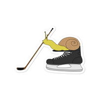 Hockey Snail Sticker