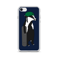 Skateboard Badger iPhone Case