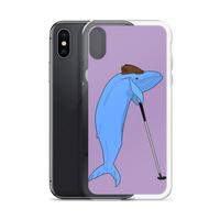 Mini-Golf Whale iPhone Case