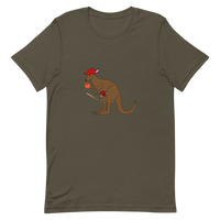 Baseball Kangaroo Unisex T-Shirt