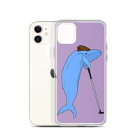 Mini-Golf Whale iPhone Case