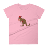 Baseball Kangaroo Women's Short Sleeve T-Shirt