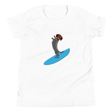 Surfing Wiener Dog Youth T-Shirt