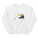 Hockey Snail Unisex Crew Neck Sweatshirt