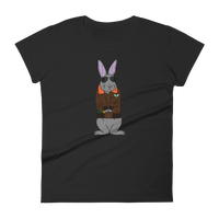 Aviator Bunny Women's Short Sleeve T-Shirt